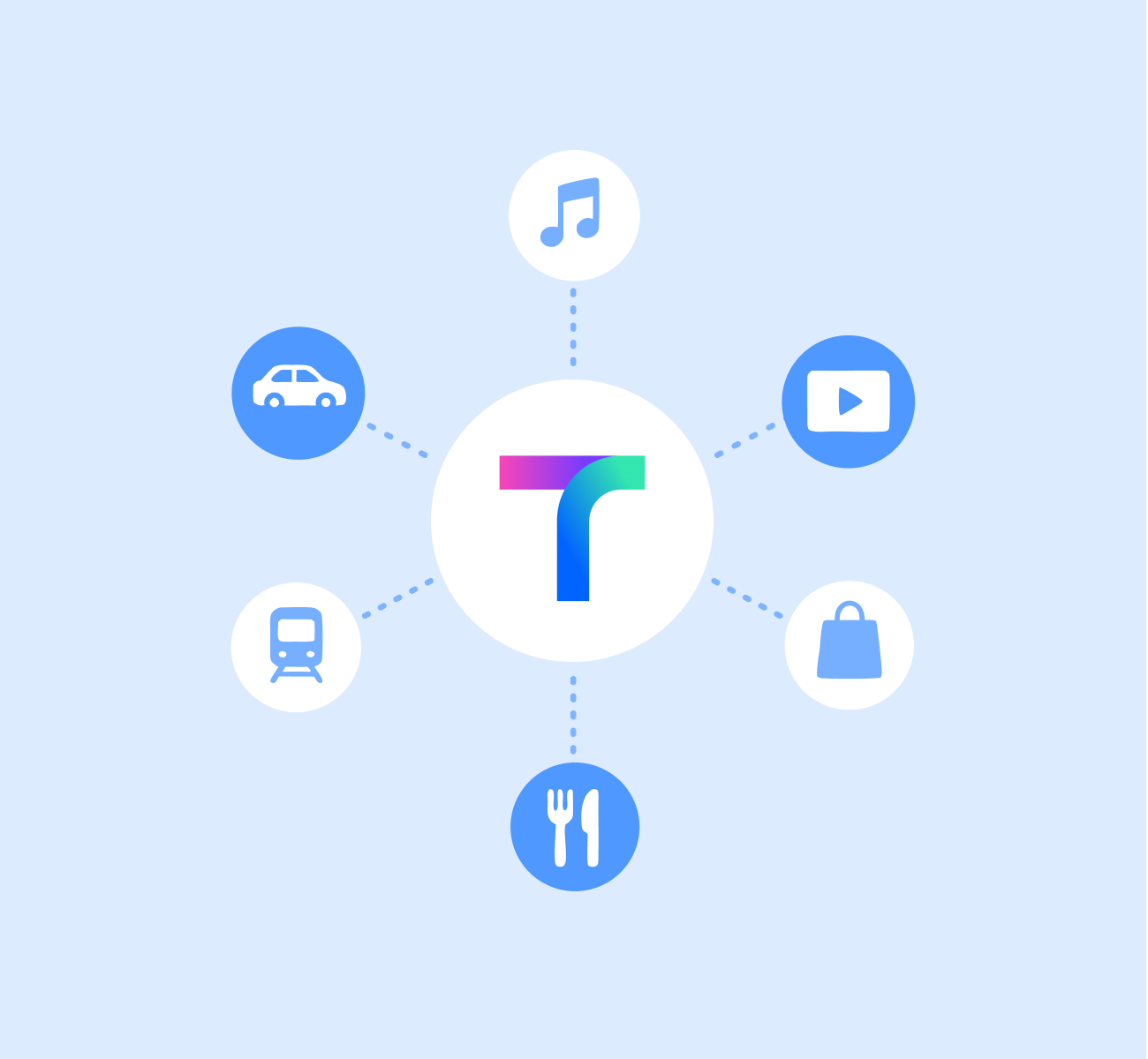 TMAP의 이동 Data와 다양한 결합 Contents 제공